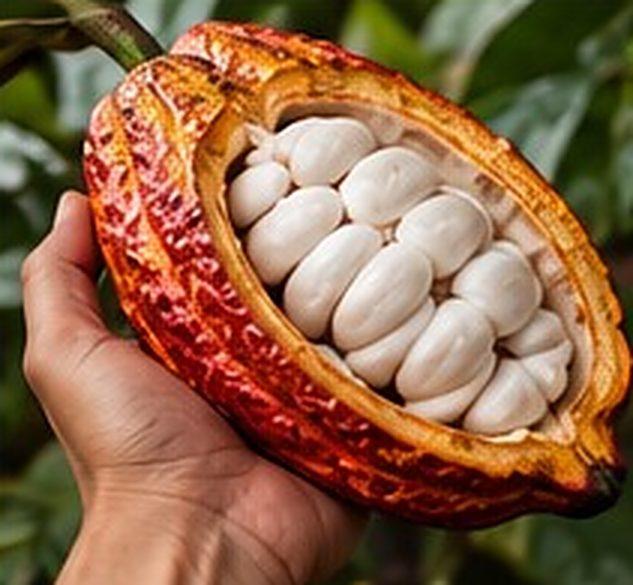 Quả cacao tươi